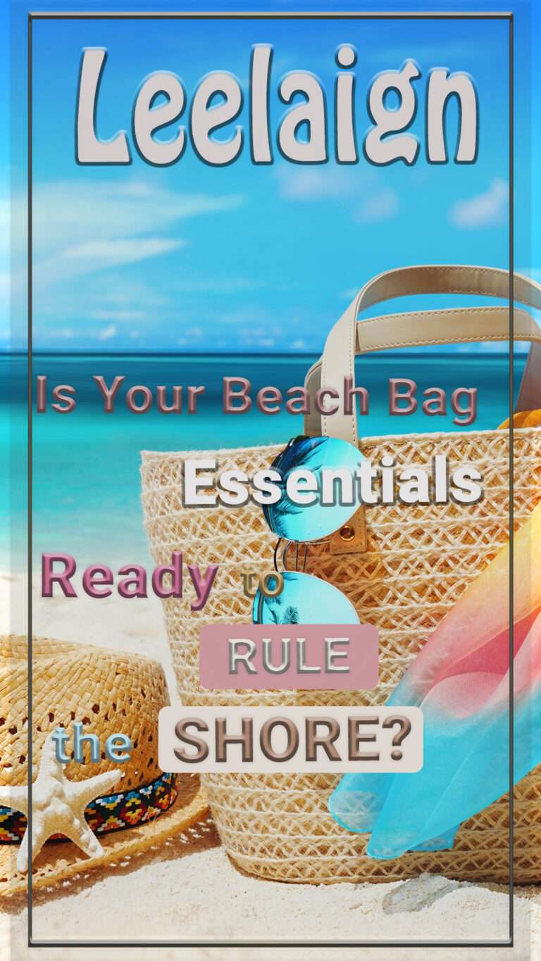 A stylish wicker bag and hat for a complete beach-fabulous look.Photo cover of the blogpost about: Style Etiquette Tips on the Beach and Around Swimming Pools