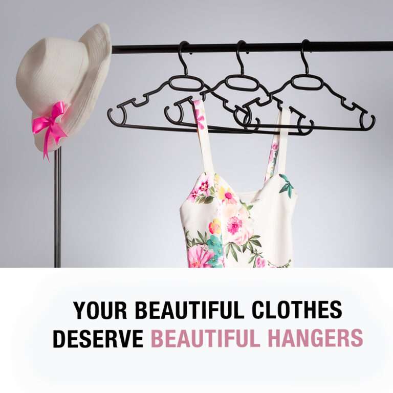 Your beautiful clothes deserve beautiful hangers